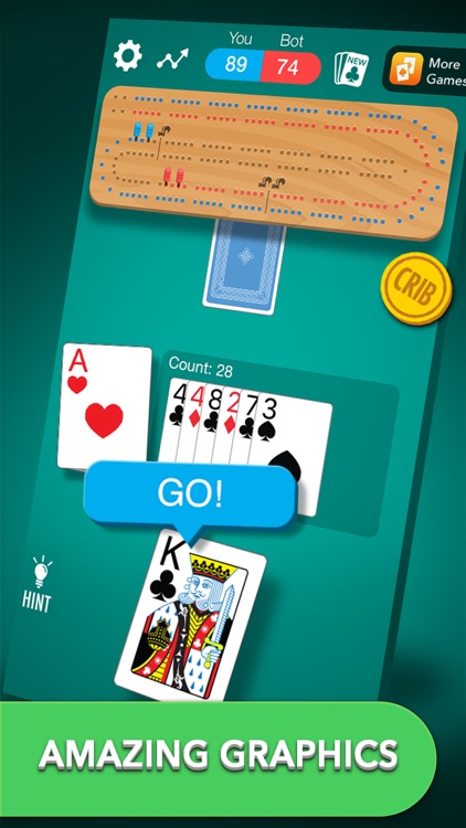 Cribbage card game screenshot-3