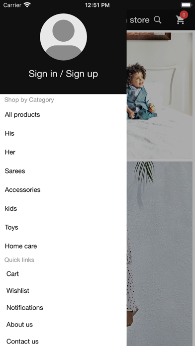 The kb fashion store Screenshot