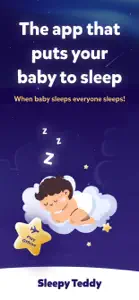 Sleepy Teddy: Baby White Noise screenshot #1 for iPhone