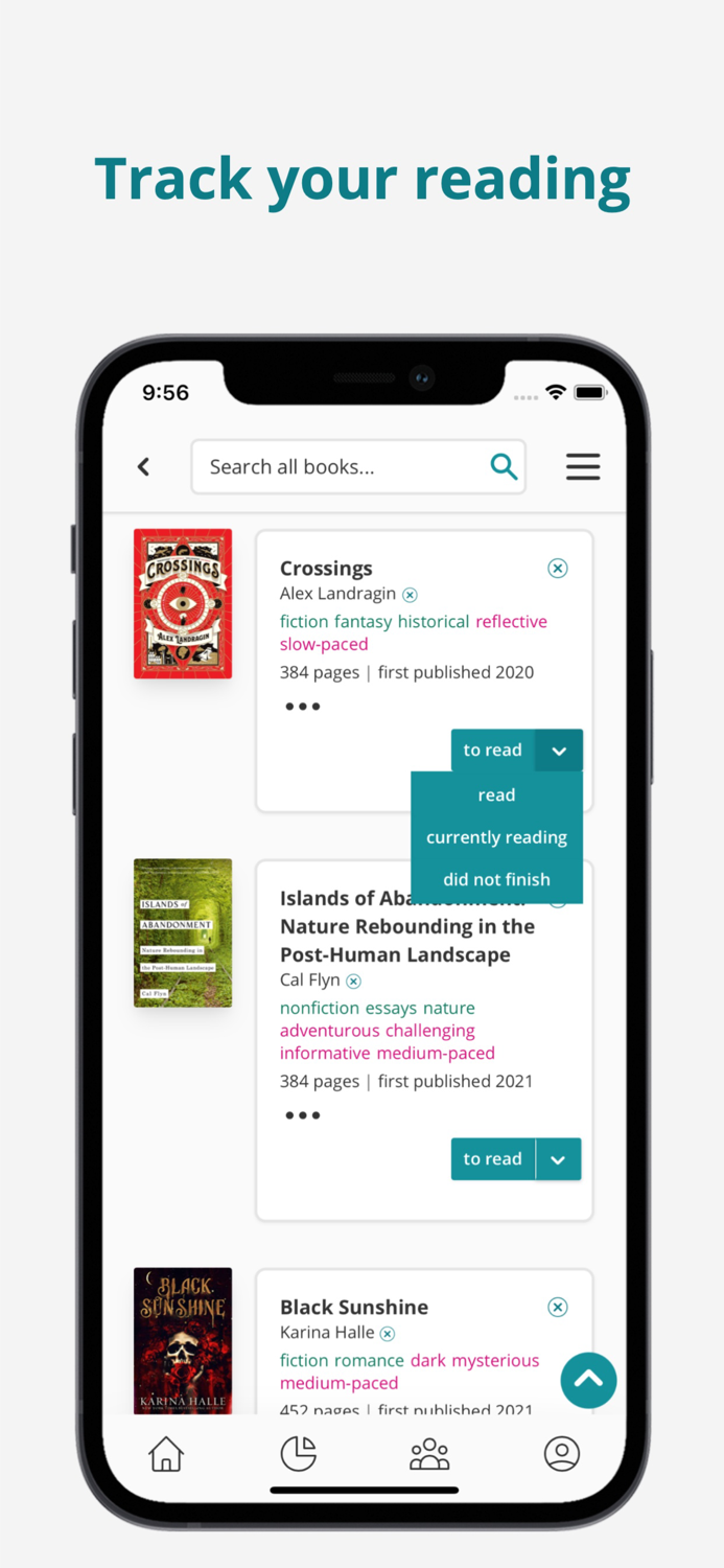 StoryGraph Reading Tracker