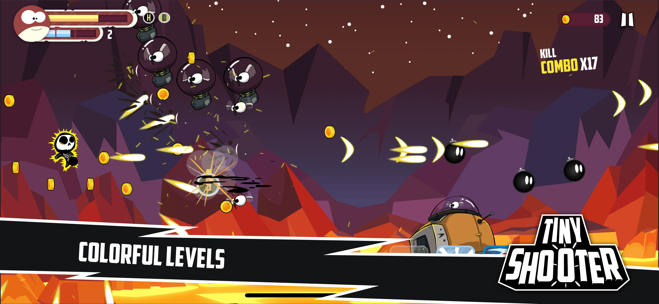Tiny Hero Shooter : Invasion screenshot 4