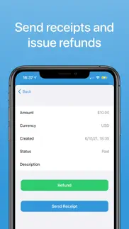 stripe payments by swipe iphone screenshot 3