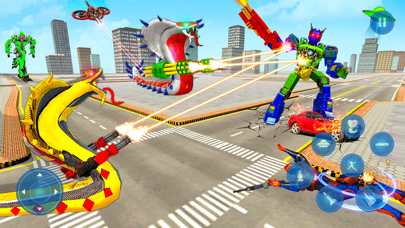Snake Robot Transform Car Game Screenshot