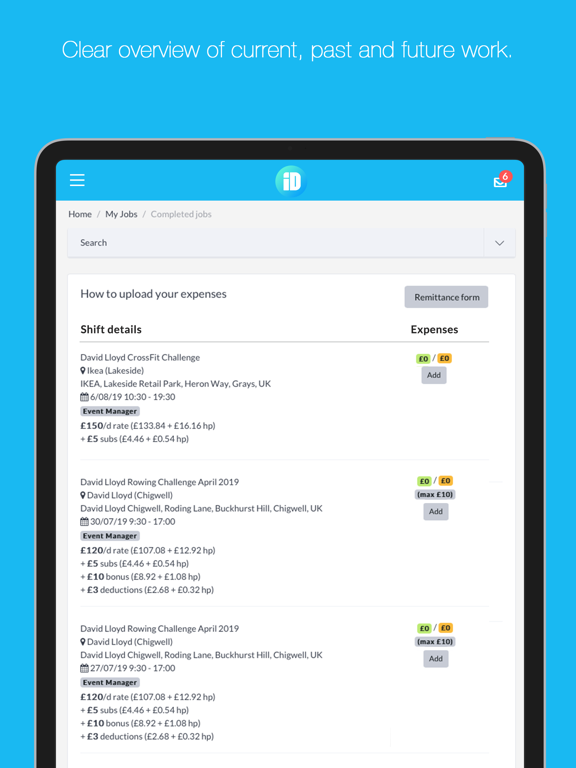 App screenshot