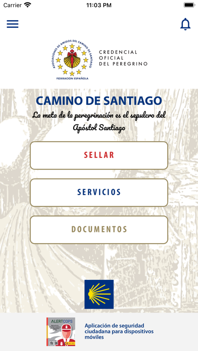 Credencial Digital Peregrino Screenshot