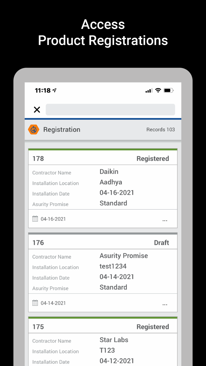 Asurity Promise Registration