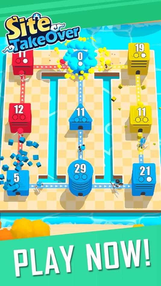 #5. Site Takeover-strategy io game (iOS) 由: HONG KONG YOULOFT TECHNOLOGY LIMITED