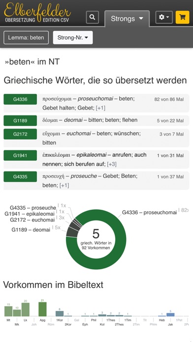 Bibel Elberfelder CSVのおすすめ画像3