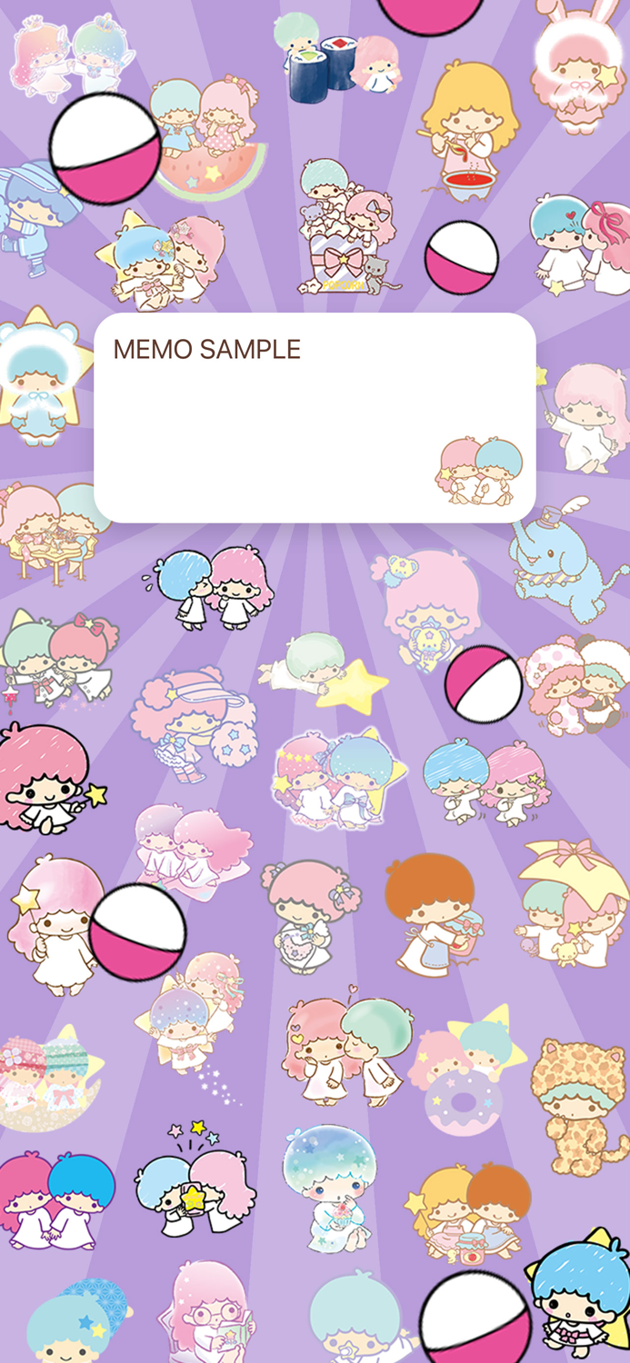 Notepad Sanrio characters