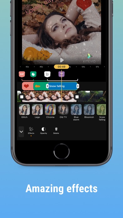 KiteVid - Video & Film Editor Screenshot