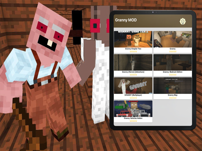 Granny Mod For Minecraft PE