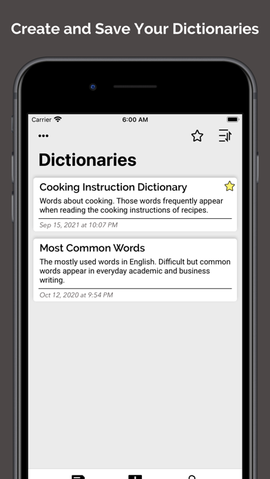 Topical Dictionary Screenshot