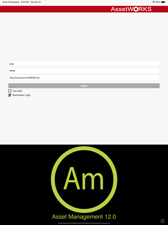 Go 12.0 Asset Management