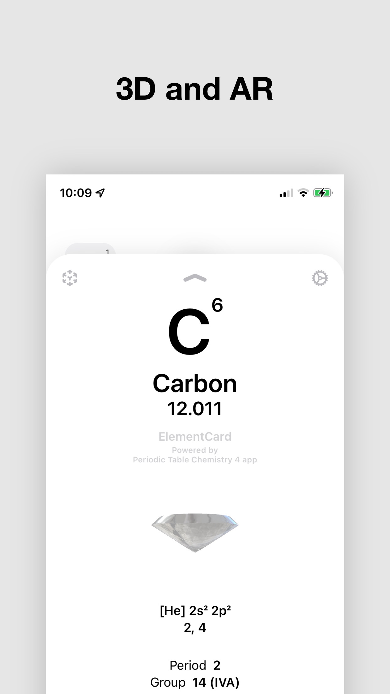 Screenshot do app Química Tabela Periódica 2024