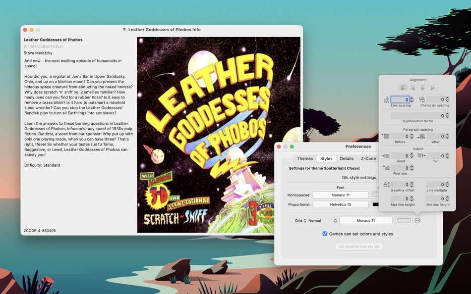#3. Spatterlight (macOS) بواسطة: Petter Sjolund