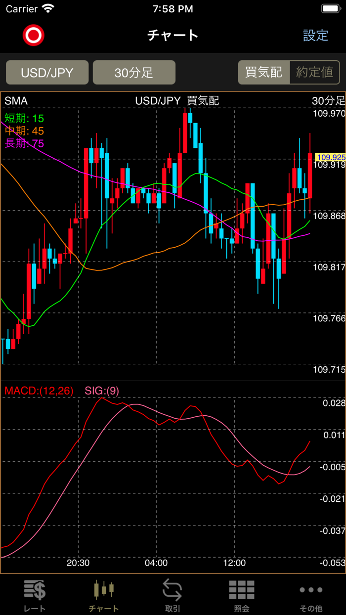 日産証券 くりっく365