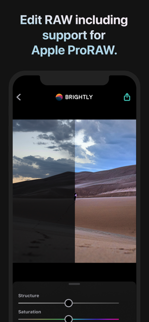 ‎Brightly - Fix Dark Photos Screenshot