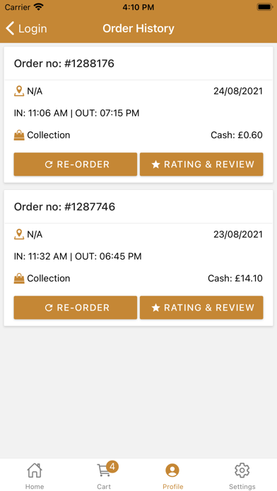 Royal Tandoori Screenshot