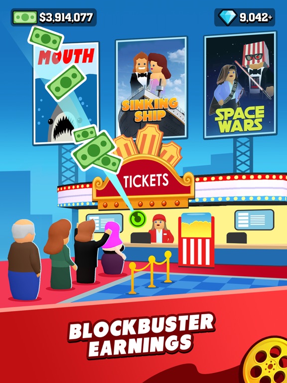 Box Office Tycoon - Idle Game iPad app afbeelding 1