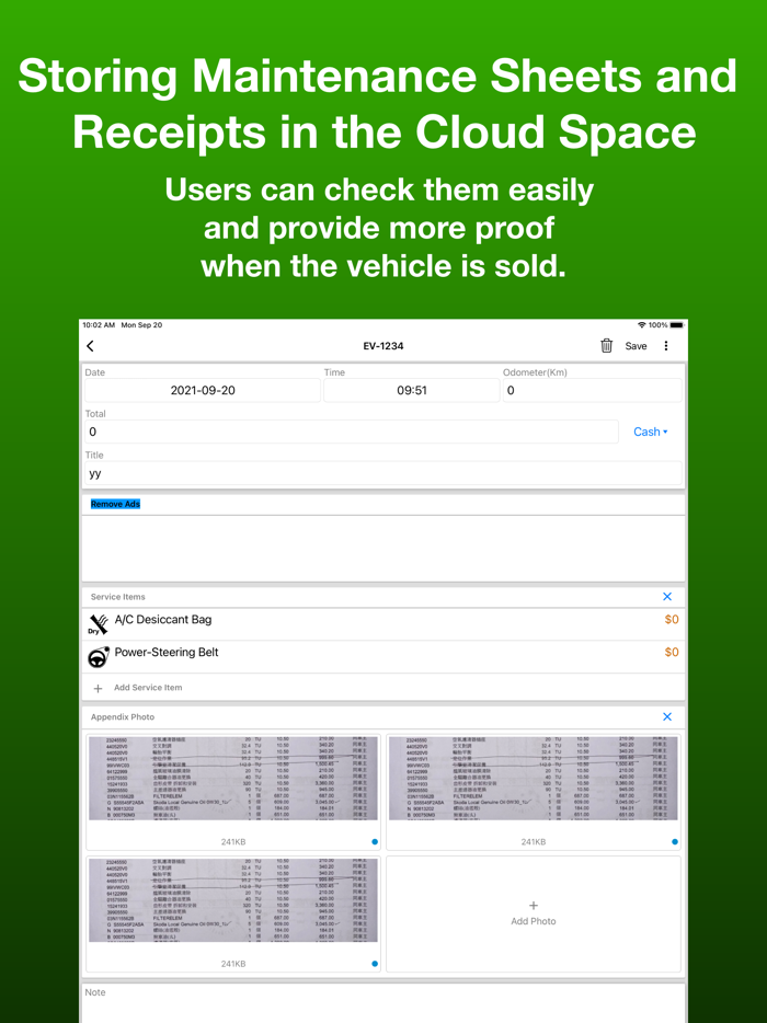 MyCar99 - Vehicle Manager