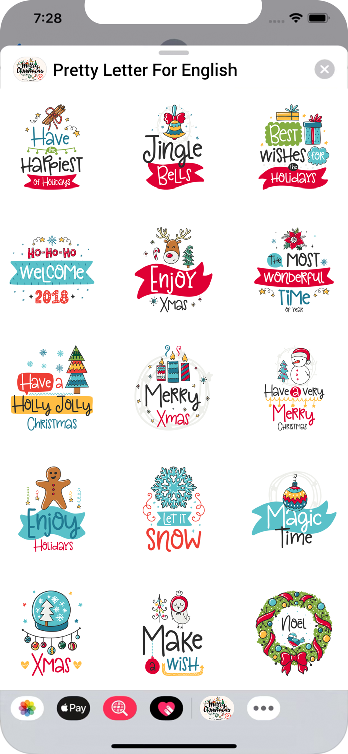 Pretty Letters for English