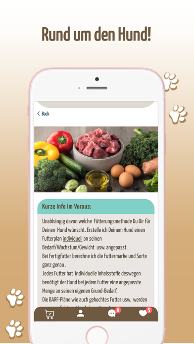 Hunde Pfoten Balance Screenshot