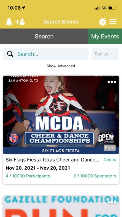 FOMO - Search Sporting Events Screenshot 3 - AppWisp.com FOMO - Search Sporting Events Screenshot 3 - AppWisp.com