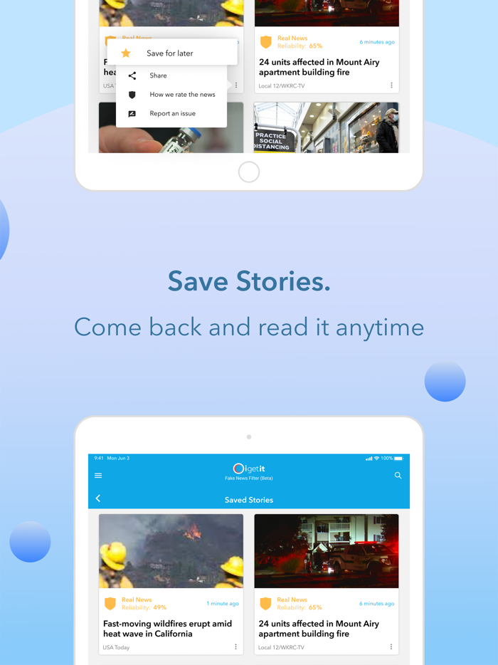 Oigetit Fake News Filter