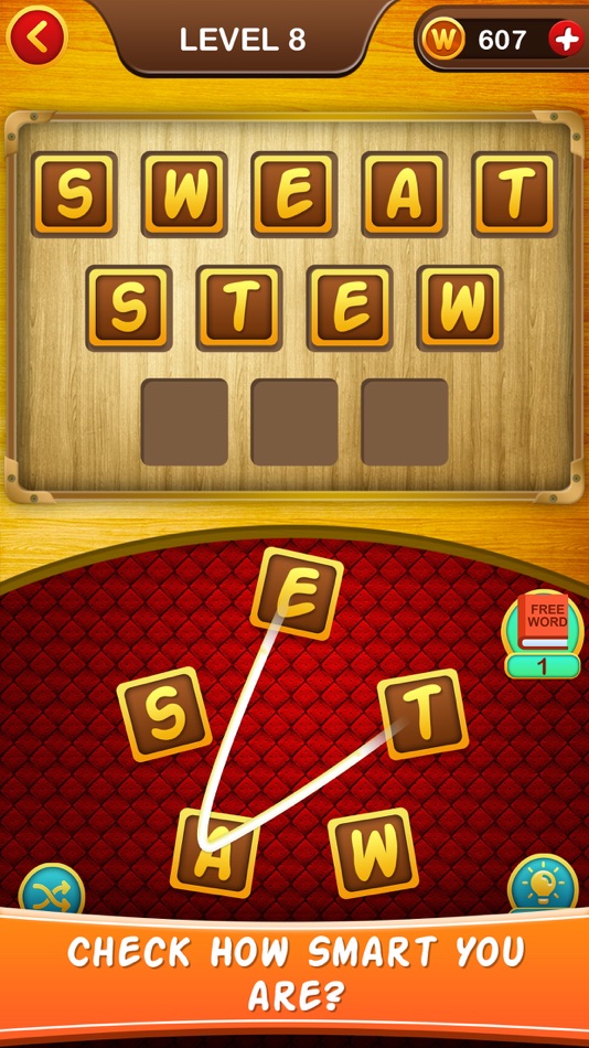 #4. Word Puzzle : Word Connect (iOS) By: Hardik lukhi