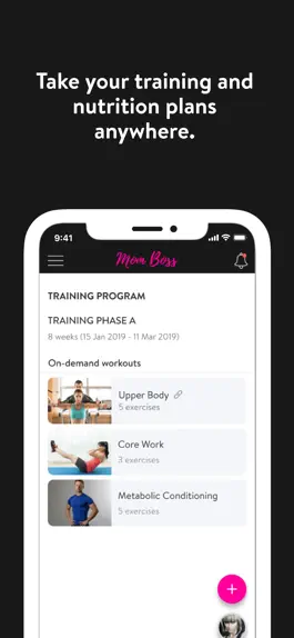 Game screenshot Mom Boss Workout App apk