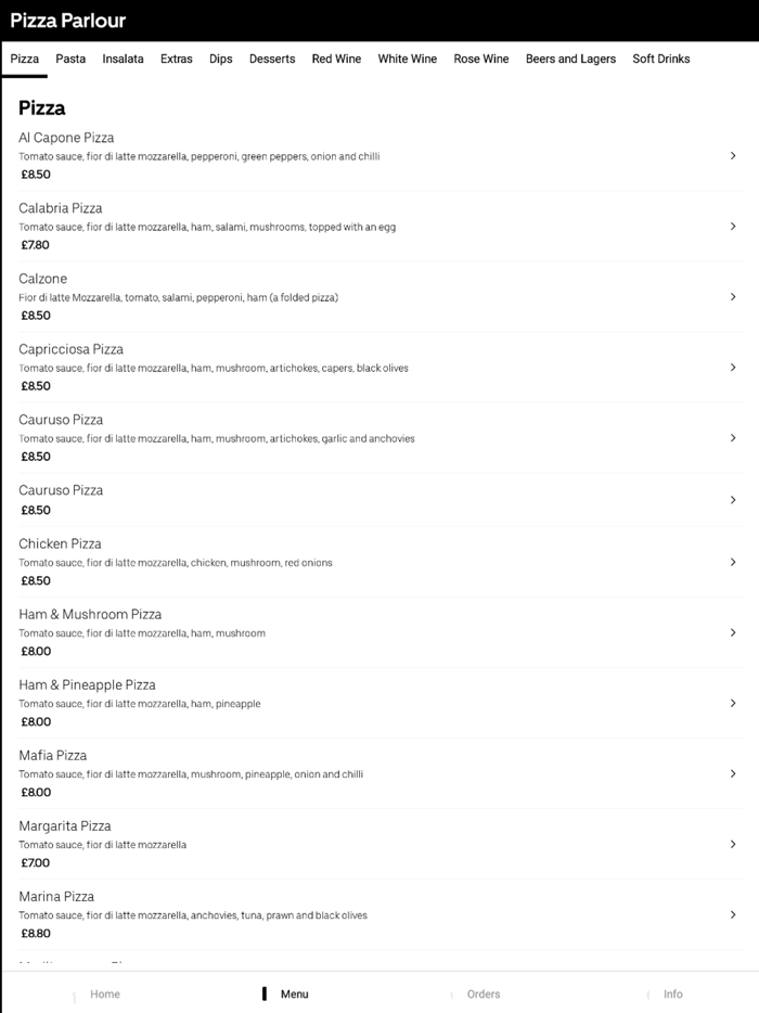 Pizza Parlour Smithdown