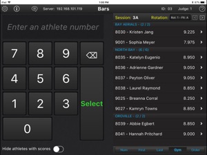 ProScore iKeypad screenshot #2 for iPad
