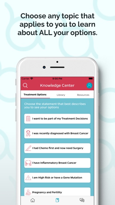 Breast Advocate Screenshot