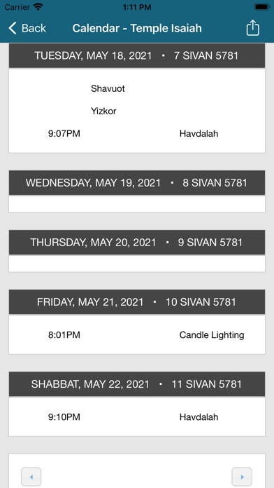 Temple Isaiah (MD) Screenshot