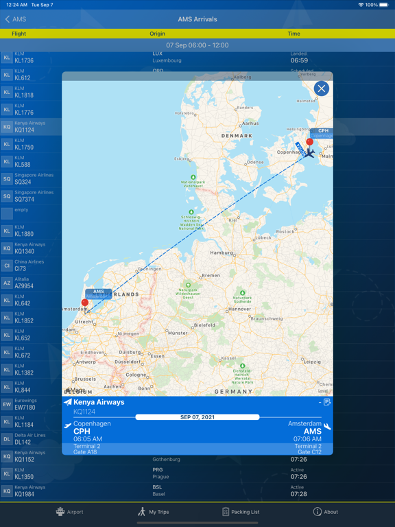 Amsterdam Airport Info + Radarのおすすめ画像3