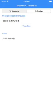 japanese translator pro iphone screenshot 2