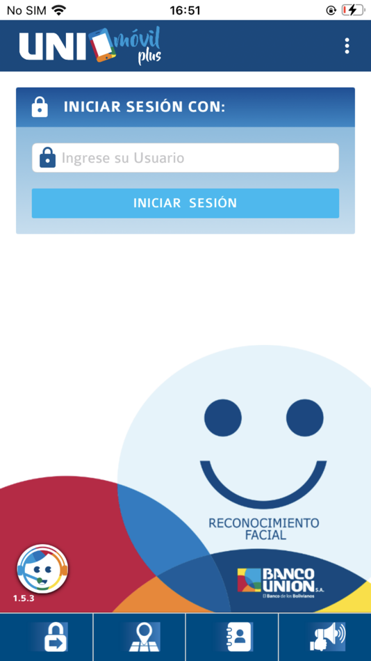 #1. UNImóvil Plus (iOS) De: Banco Union S.A.