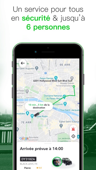 Screenshot #3 pour Caocao – chauffeurs VTC Paris