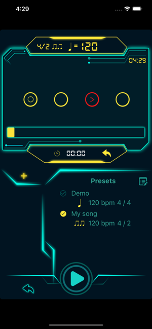 Екранна снимка на TempoHero Pro Metronome
