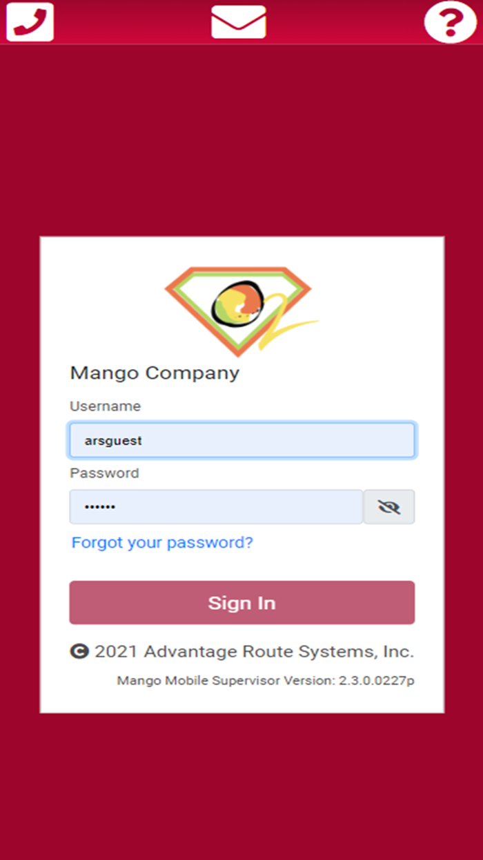 Mango Supervisor II