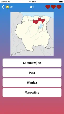 Game screenshot Suriname: Provinces Quiz Game apk
