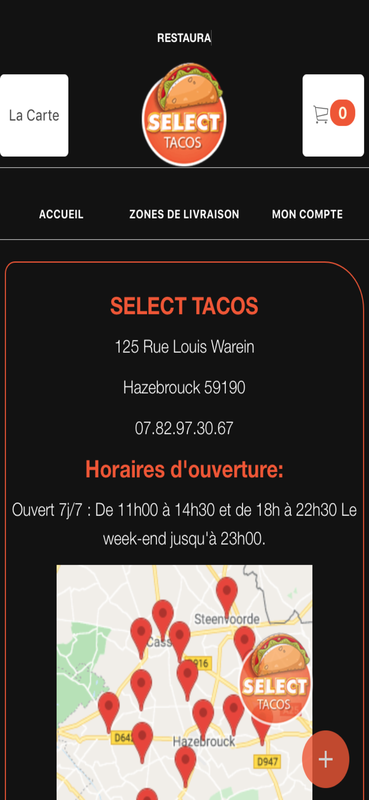 SELECT TACOS
