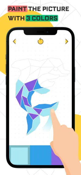 Game screenshot Poly Painter Coloring Book mod apk