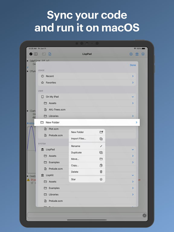 LispPad Go iPad screenshot 7 - Developer Tools app
