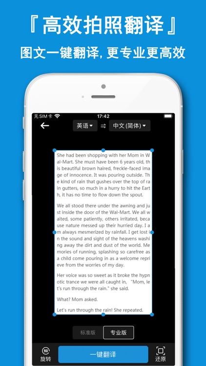 Translators - voice and photo