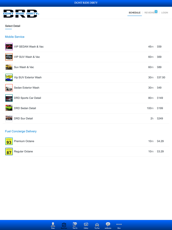 Don't Ride Dirty iPad screenshot 2 - Business app