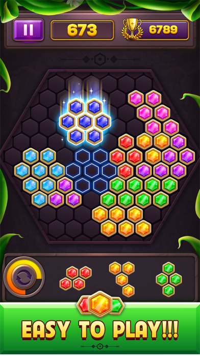 Hexa Block Puzzle Star Gem Screenshot