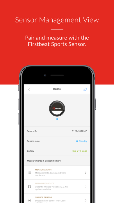 Firstbeat Sports: Athlete Screenshot