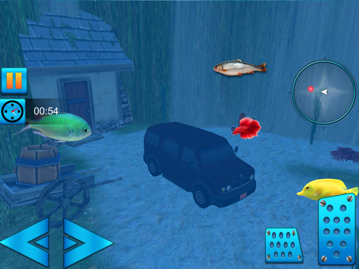 Underwater Jeep Driving Sim 3D