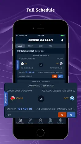 Game screenshot ScoreBazaar Cricket Live Line apk